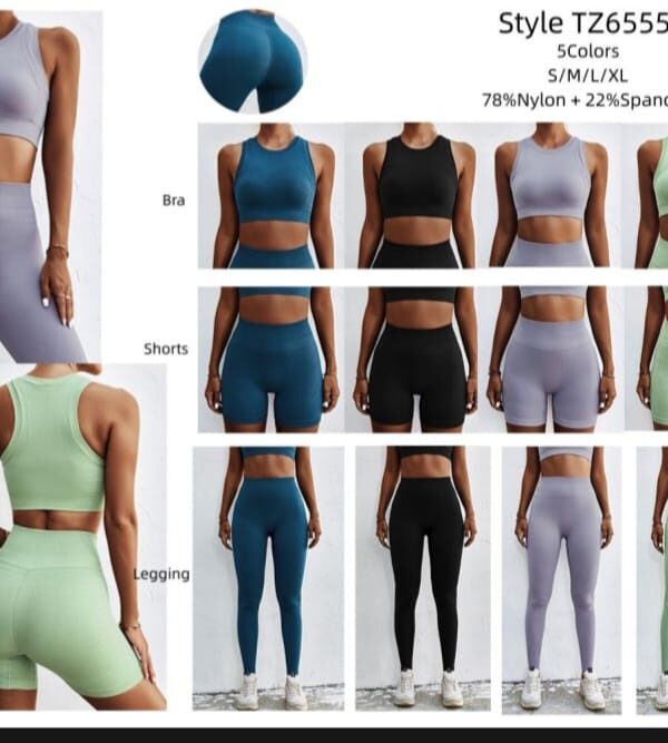 Sport tank top and shorts set - Image 5